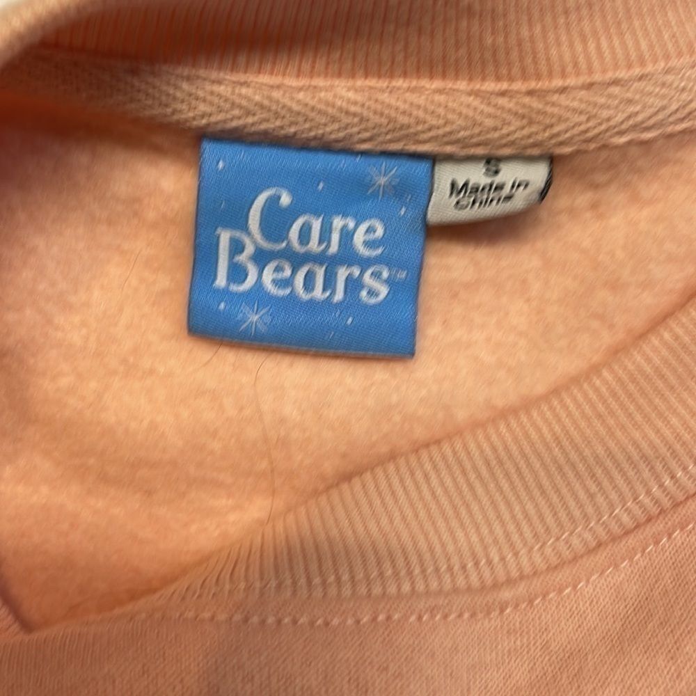Care Bears women’s peach color Carebear sweatshirt. Size S. - Picture 4 of 7